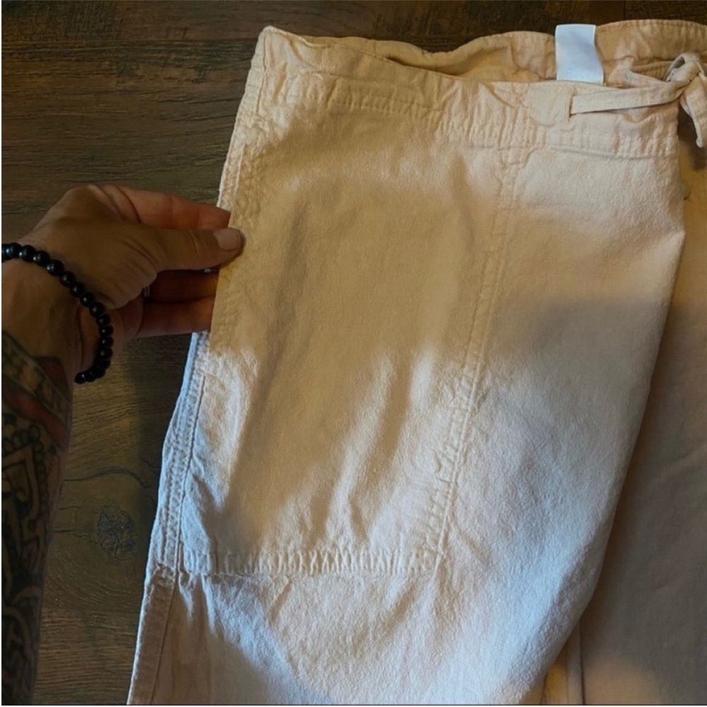 Hemp & Organic Cotton Drawstring Casual Pant S - Picture 5 of 5